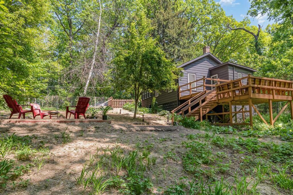 Black Cabin Getaway In Woods I Valpo バルパライソ エクステリア 写真